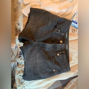 super cute black denim shirts